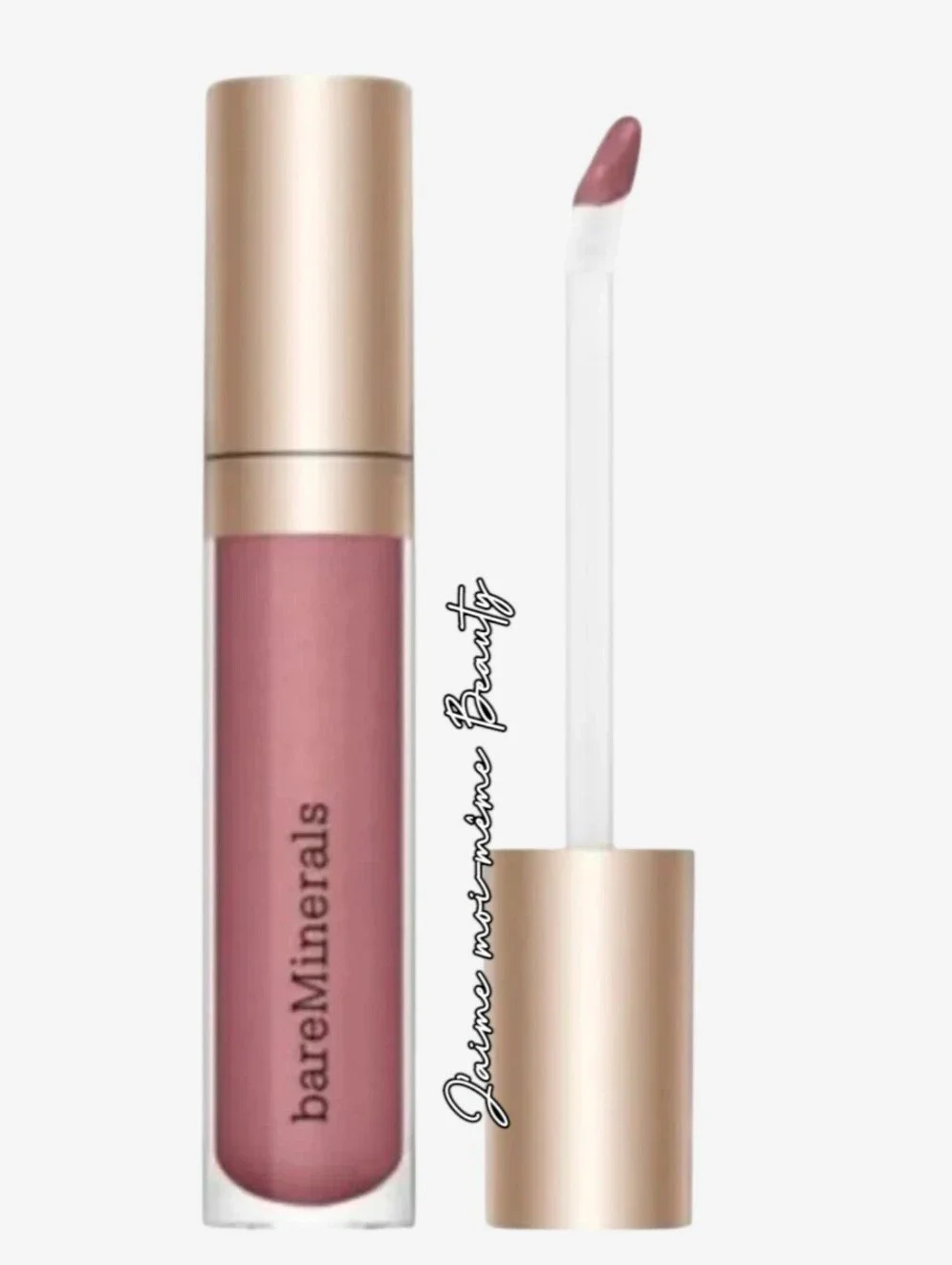BareMinerals Mineralist LOVE Gloss Liquid Lip Balm -Sheer Cool Toned Mauve Pink